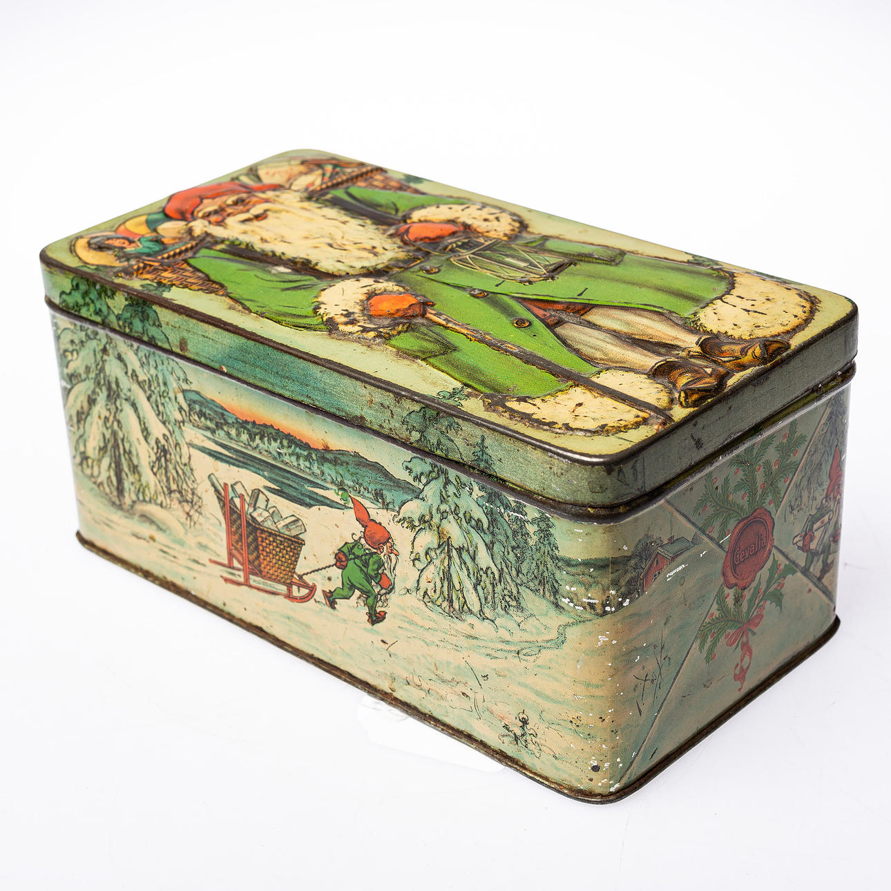 TIN CAN, motivo argumental, Gevalia.