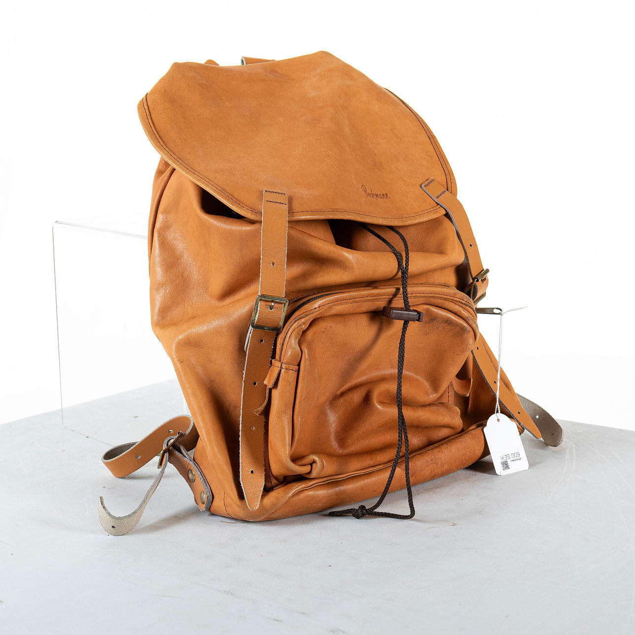 beckmann leather backpack 18 liter, Black BECKMANN Street Light Backpack 22L