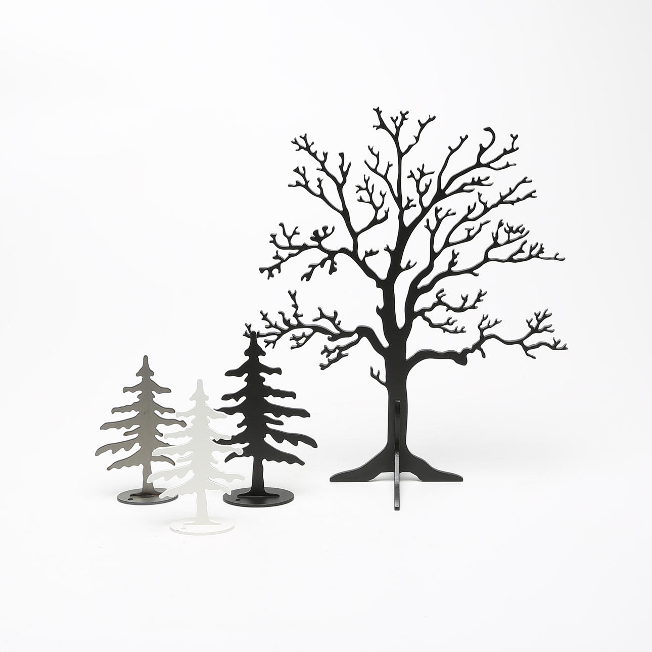 METALLTRÄD, 4 delar, Månforsens design.