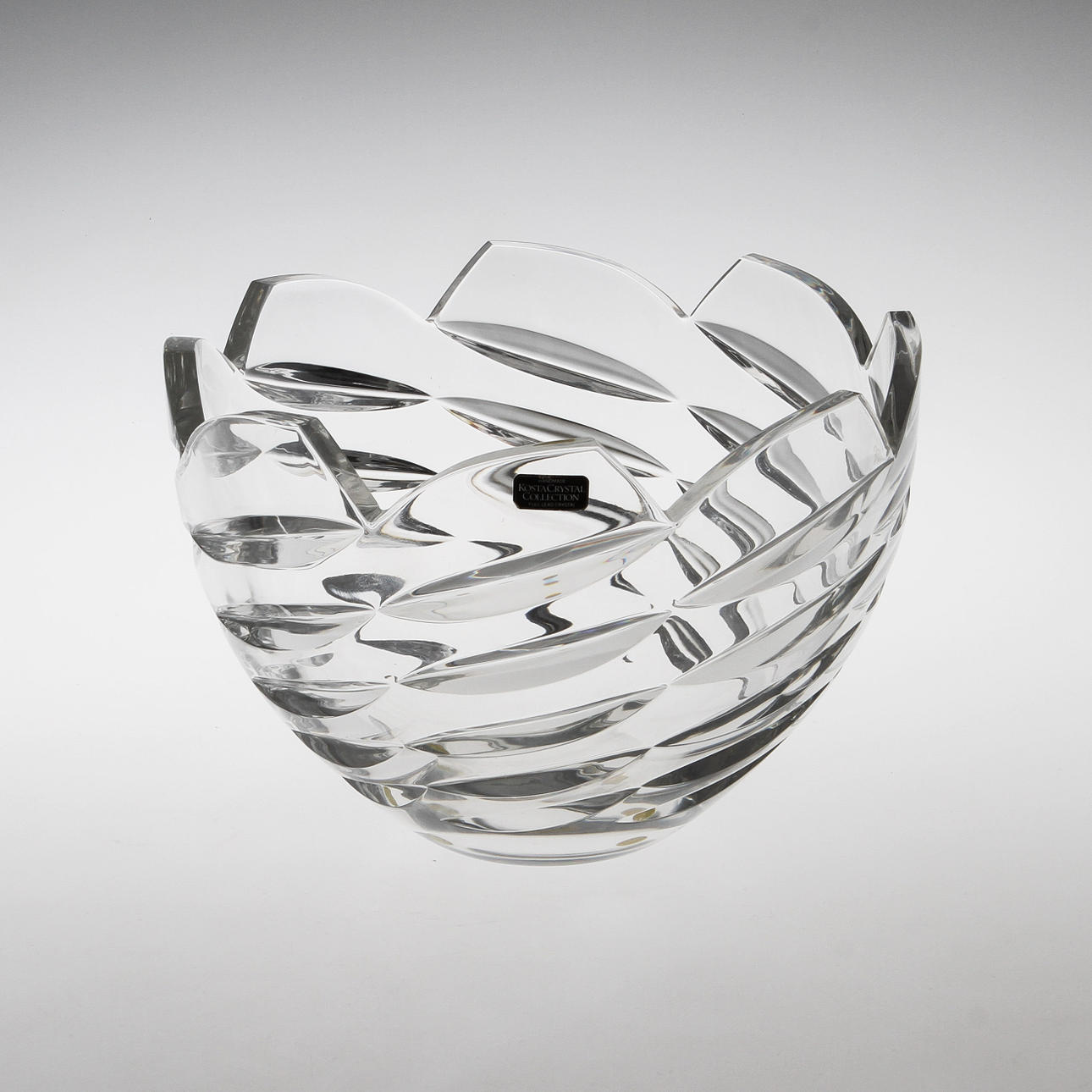 SKÅL, glas, Bengt Edenfalk, Kosta.