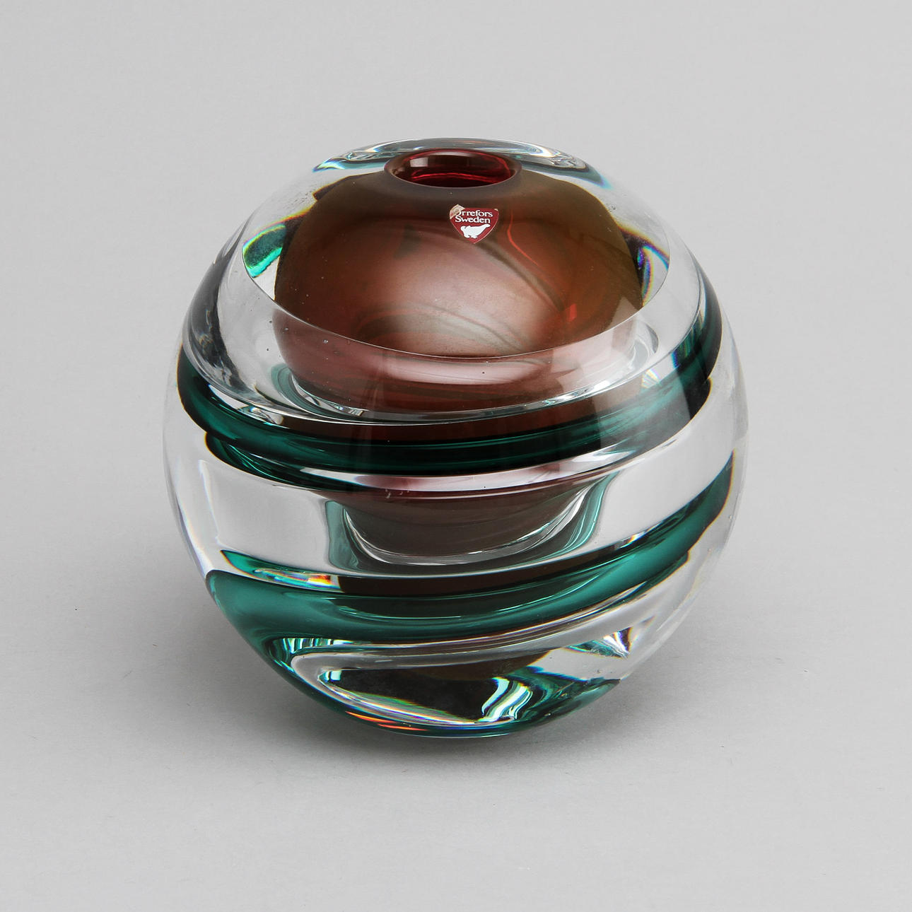 VAS, glas, Lars Hellsten, Orrefors.