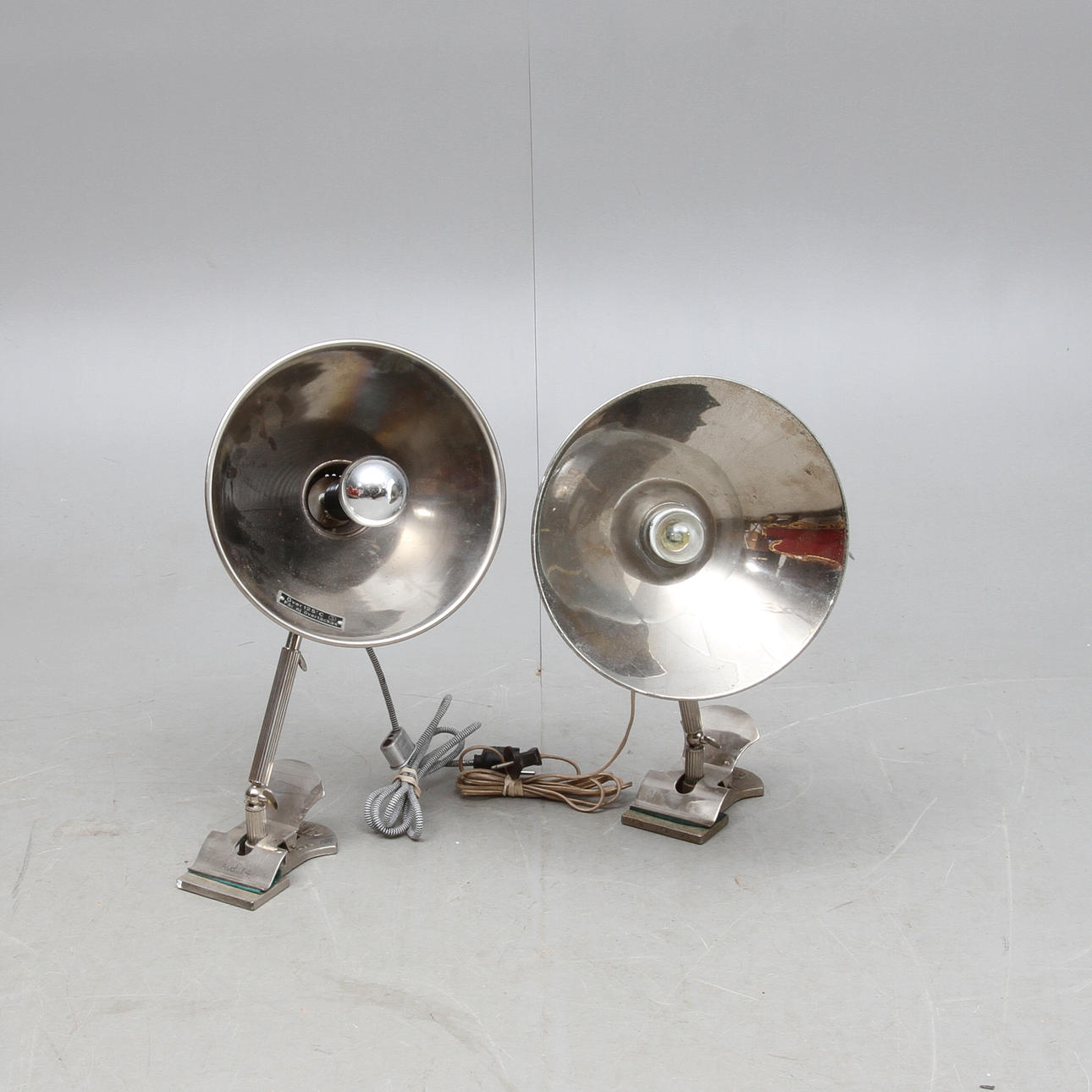 LAMPOR 2 st, "Glory", Sverige, 1930/40-tal.