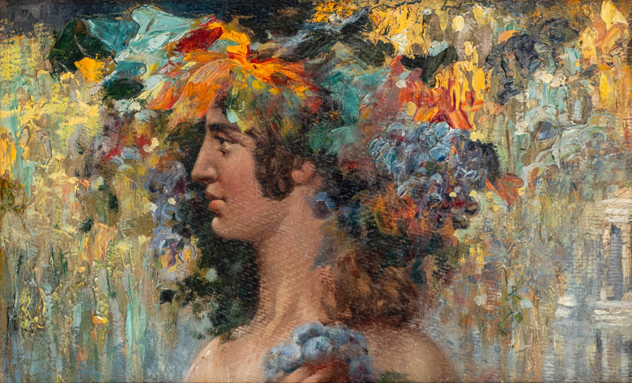 ALEJANDRO DE RIQUER INGLADA (1856-1920), ZUGESCHRIEBEN. nymph.