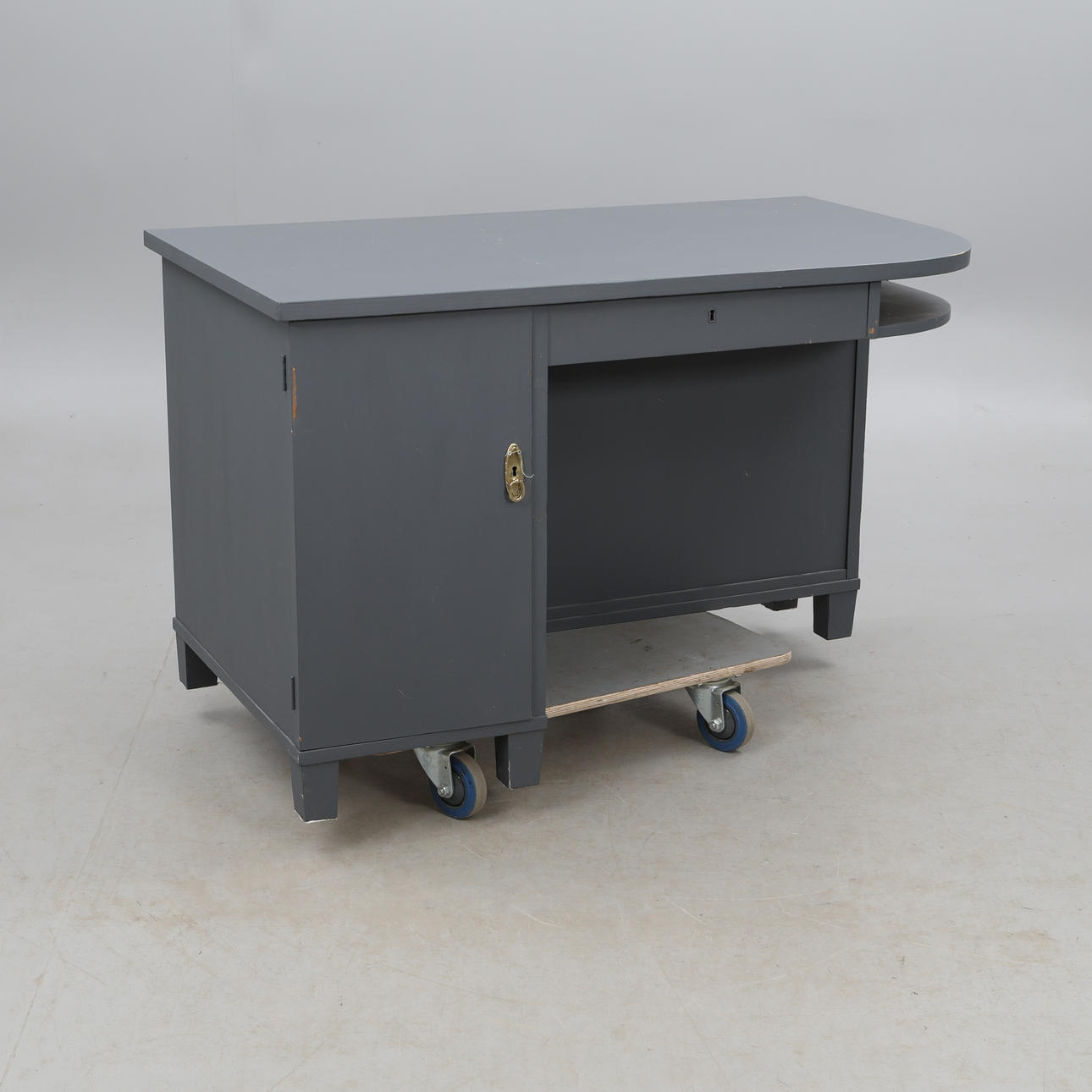 1940-luvun Funky maalattu työpöytä.