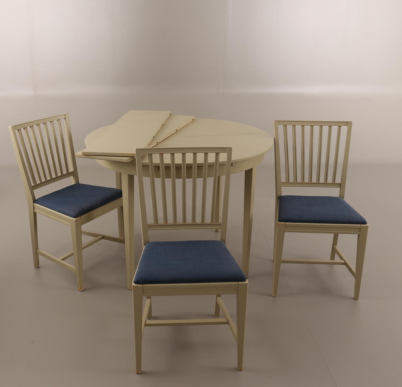 matsalsmöbler, 4 delar. gustavianskstil.