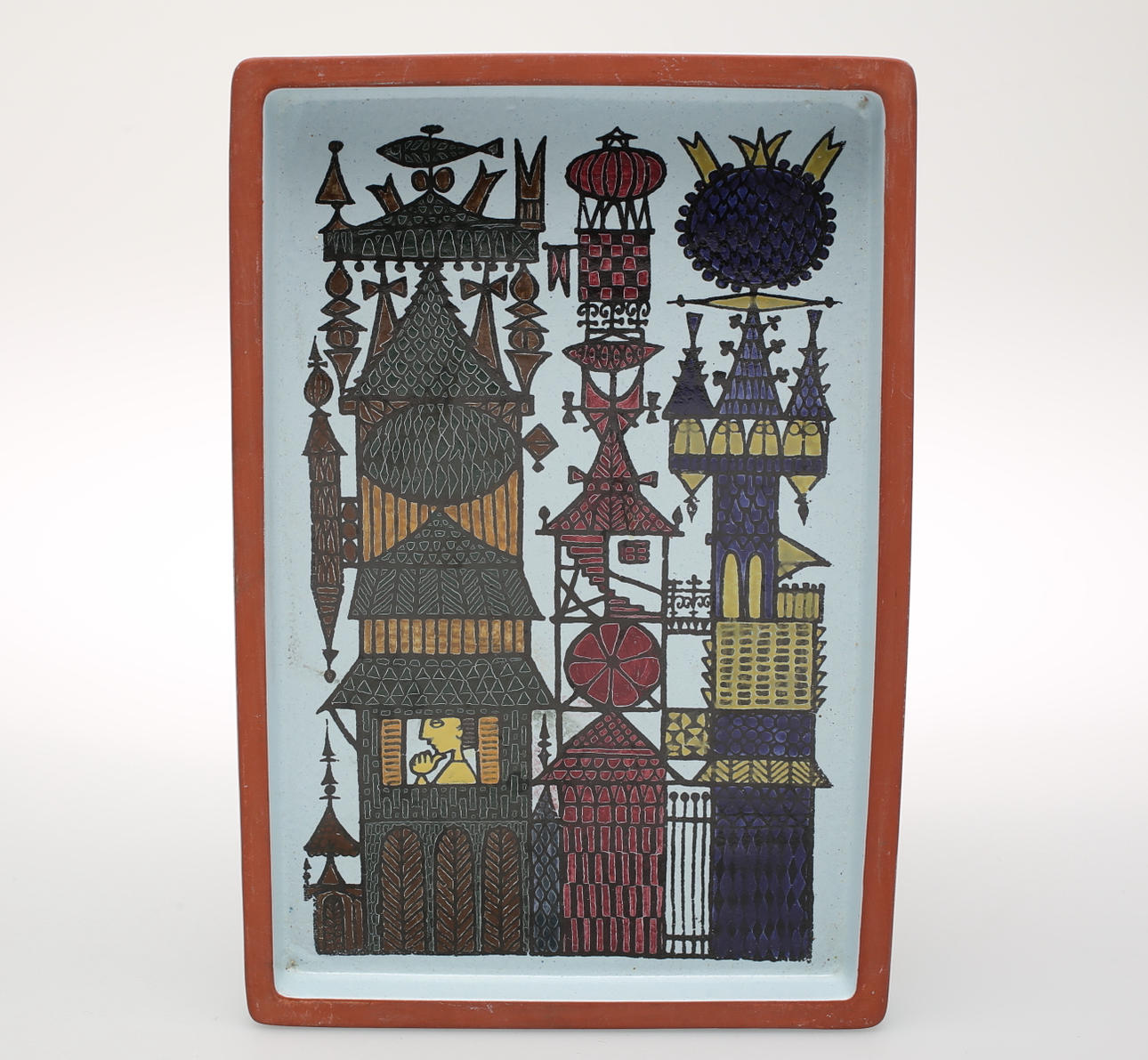 FAT, "Karneval", Stig Lindberg, Gustavsbergs Studio.