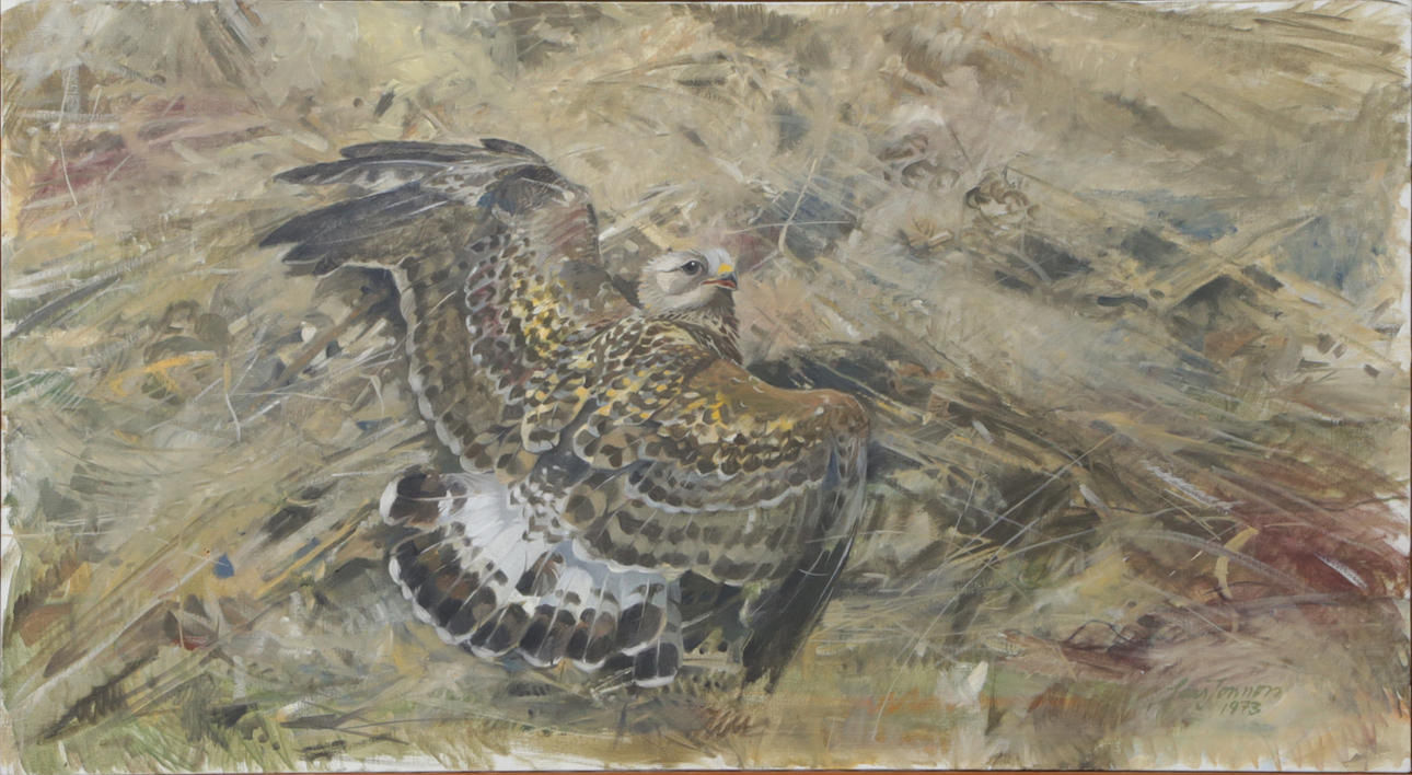 LARS JONSSON. OIL, on canvas, signed, 1973.