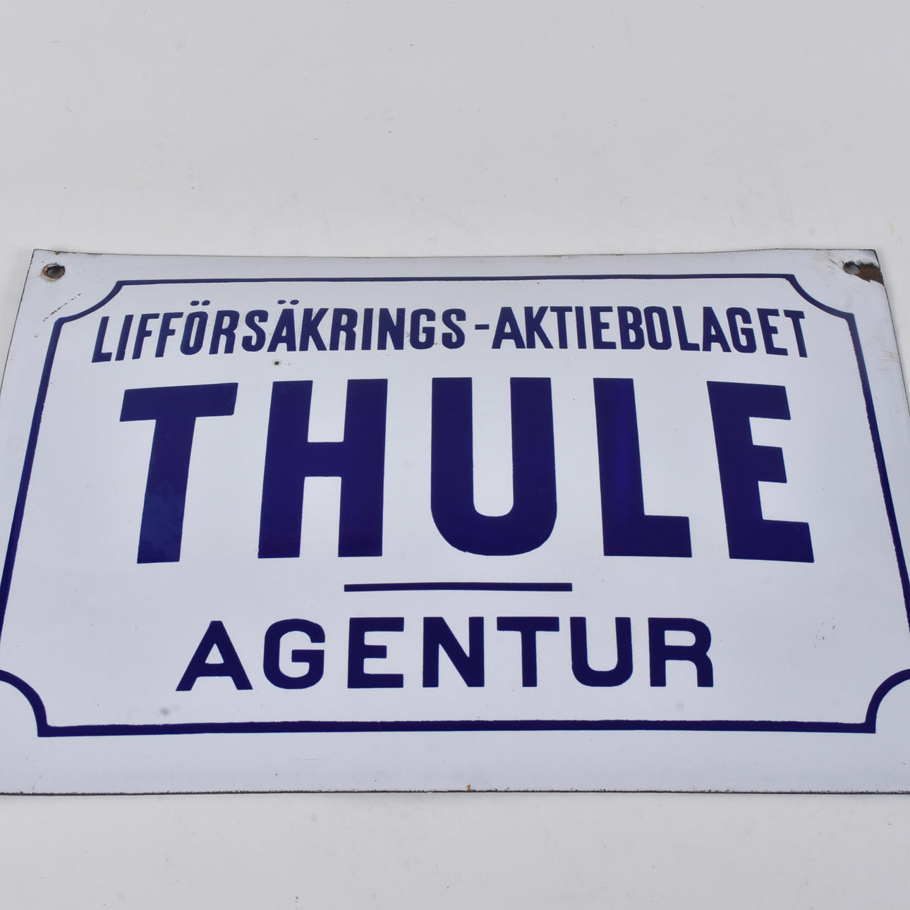 EMALJSKYLT, Lifförsäkrings AB Thule agentur.