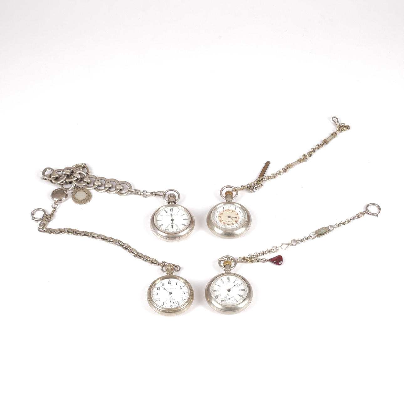 A pocket watch, 4 pieces, circa 1900.