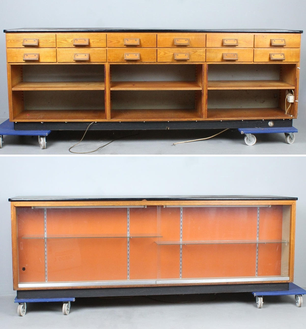 Salgstæller/tællerdisplay.