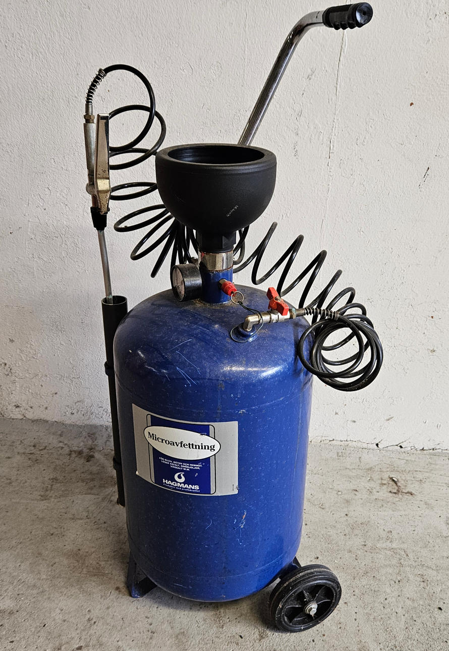 AVFETTNINGSSPRUTA, Hagmans.