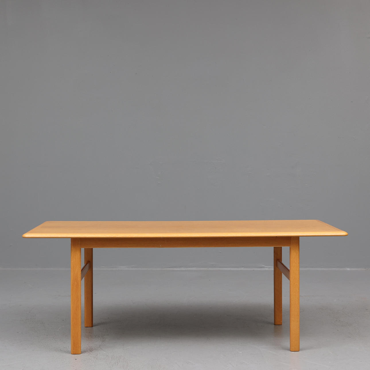 An oak coffee table, SMI-marked, 1960s.