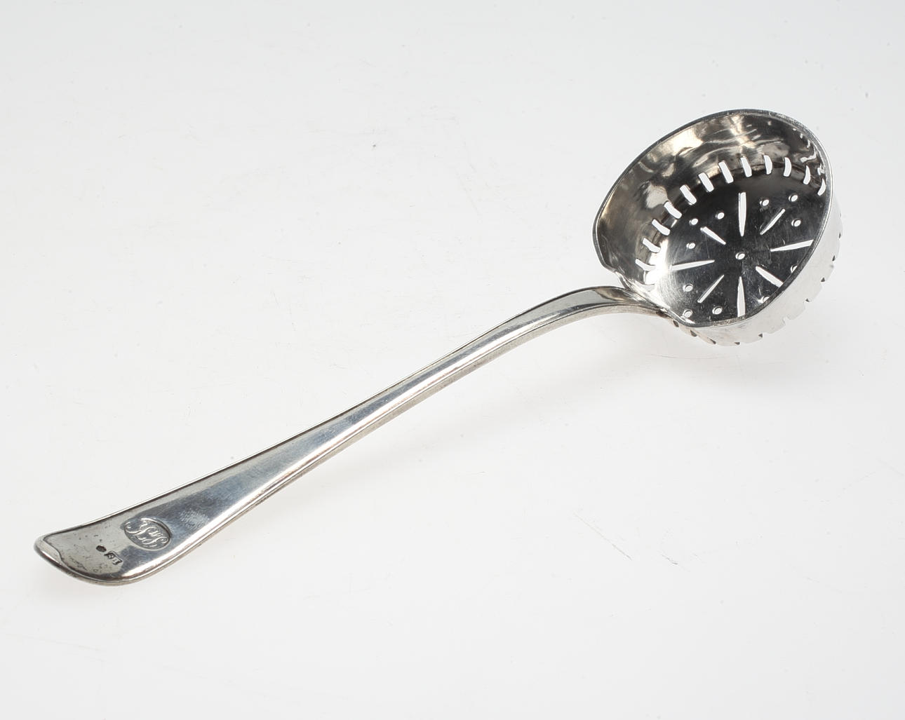 STRÖSOCKERSKED, silver, Sverige, 17/1800-tal.