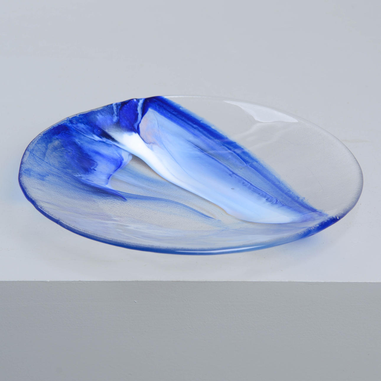 ANNA EHRNER. Fat, prototyp för "Contrast", Kosta Boda.