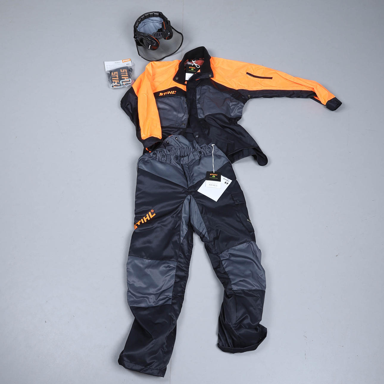 STIHL, skyddskläder.