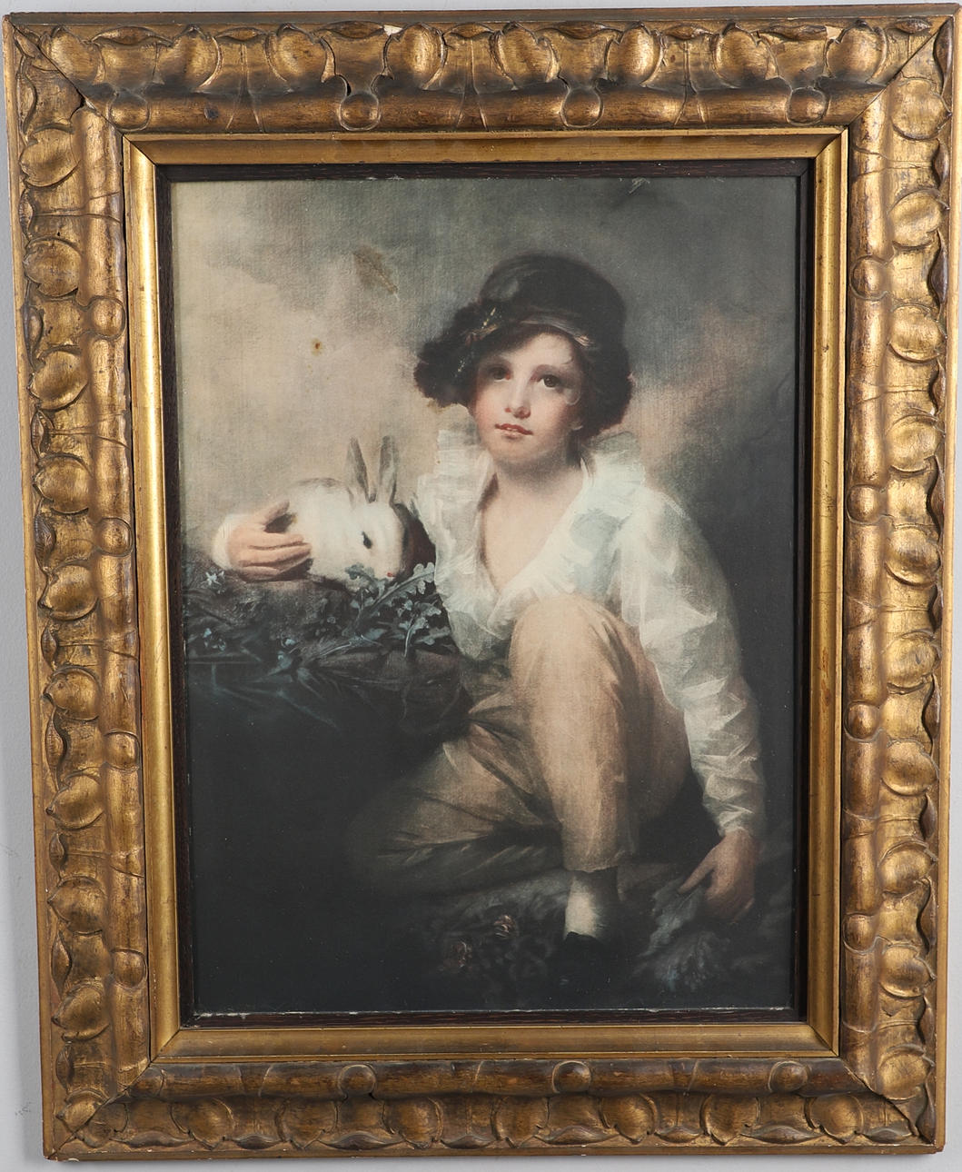 AFTER SIR HENRY RAEBURN, RA, RSA (1756-1823). BOY AND RABBIT. Art ...