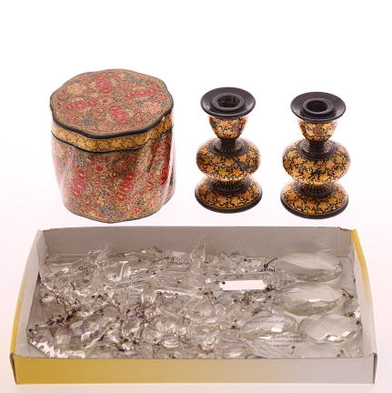 TEBURK + LJUSSTAKAR, ett par + PRISMOR, ett parti.