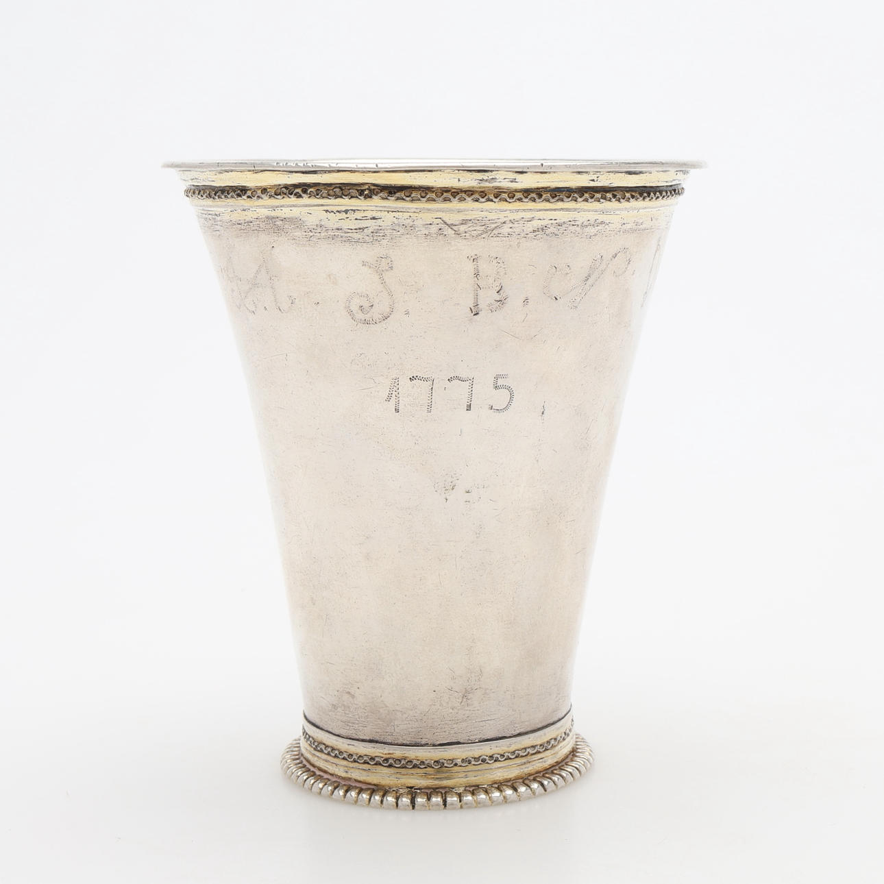 BÄGARE, KAROLINSK BAROCK, ANDERS FALCK, JÖNKÖPING 1729.