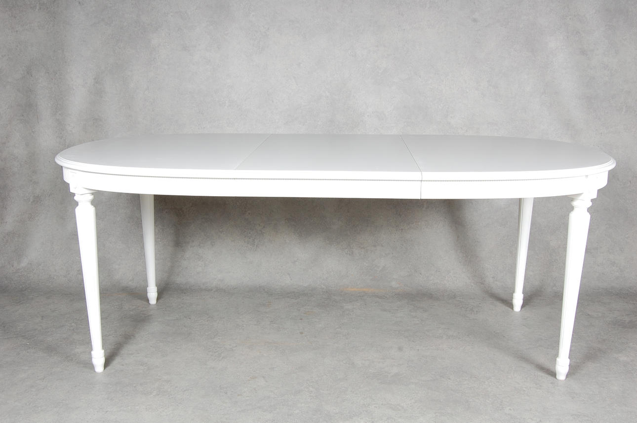 MATSALSBORD, vitmålat, gustaviansk stil, 1900-tal.