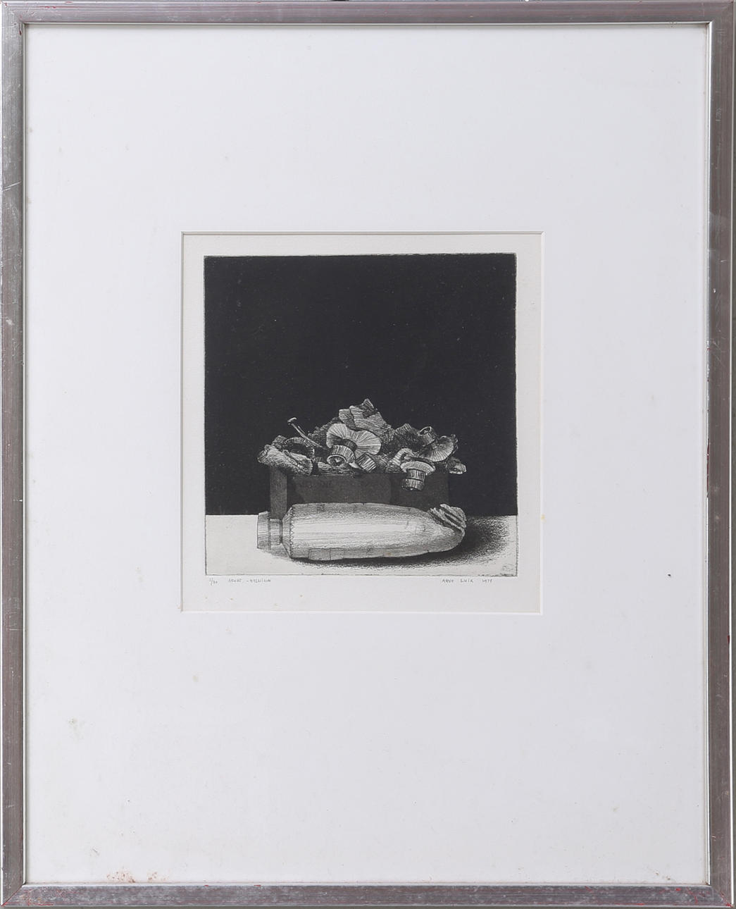 ARVO LUIK. Akvatintetsning, numrerad 2/30, signerad.