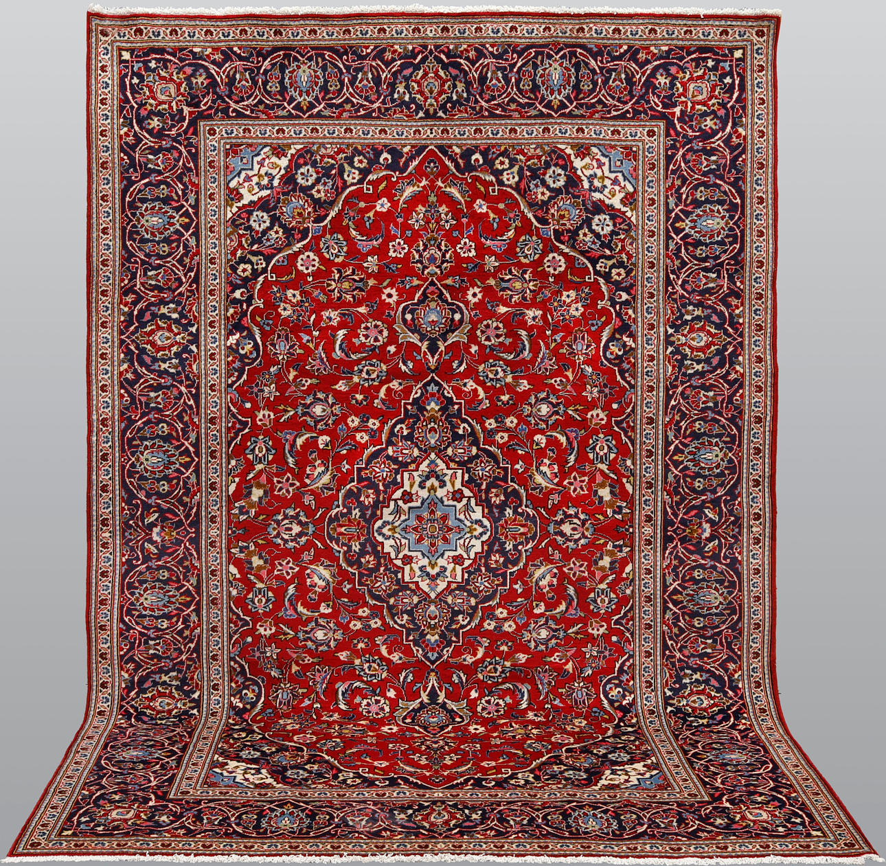 TEPPICH Keshan, 293x203 cm.