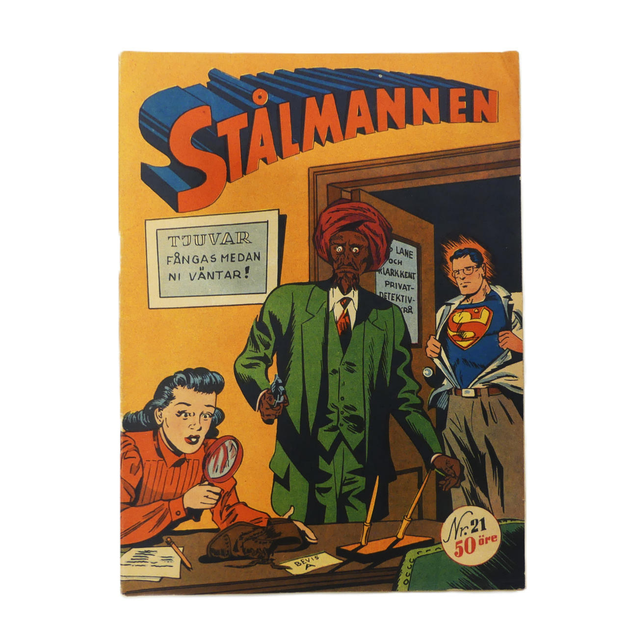 LIBRO DE HISTORIETAS, «Superman», 21/50.
