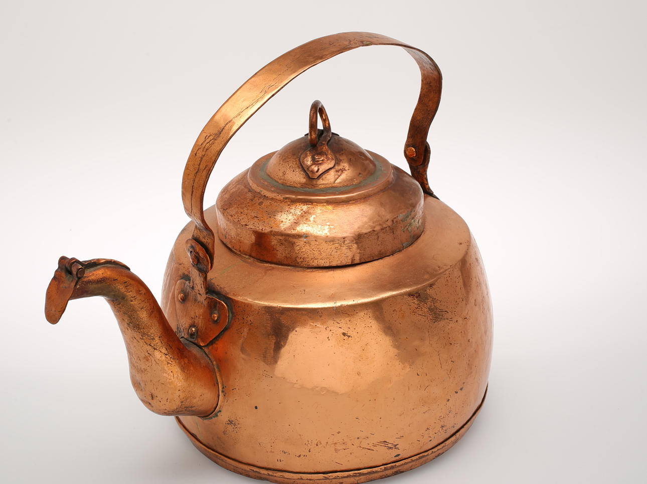 KAFFEKOKARE, koppar, 17/1800-tal.