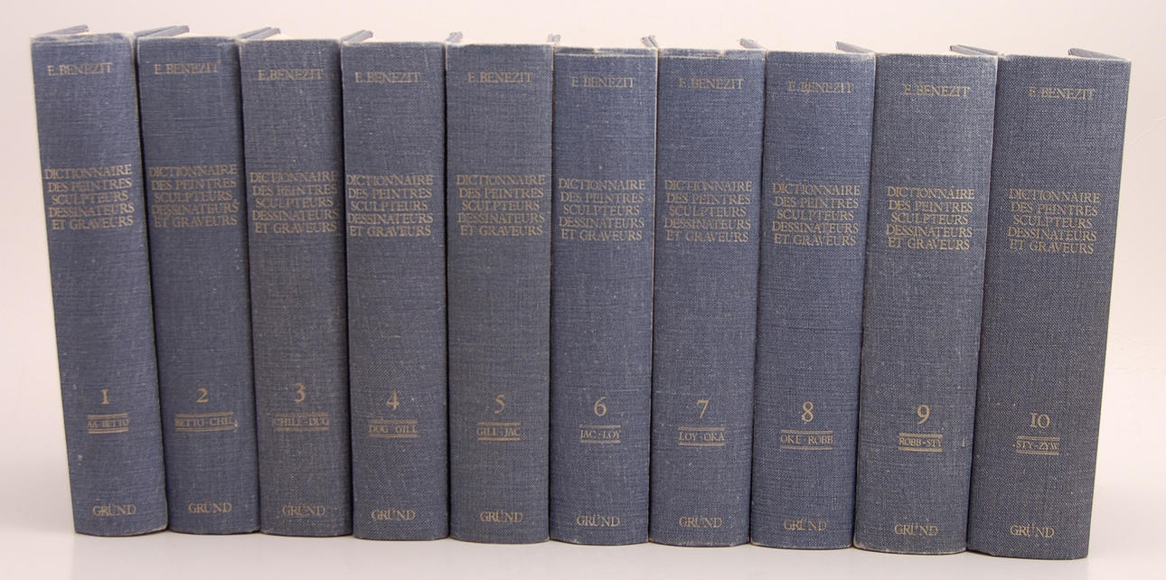BENEZIT E. Dictionnaire critique et documentaire des Peintres.