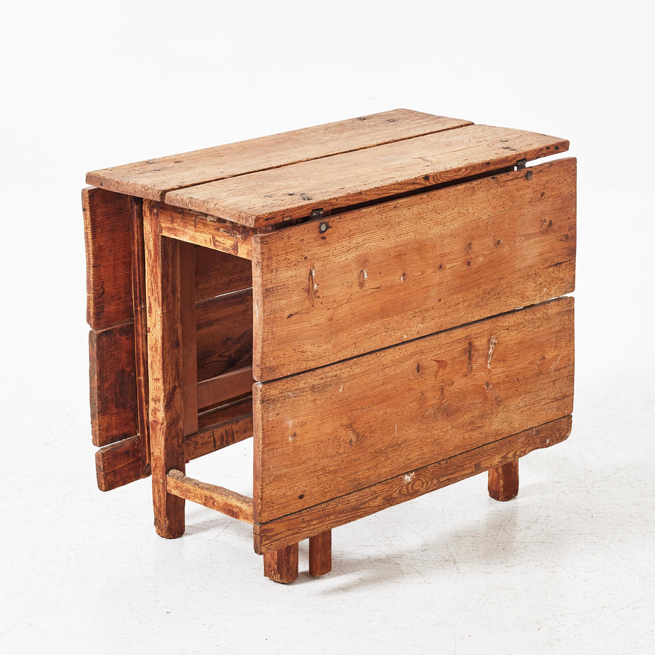 A 19th century wooden percussion table, double stroke.