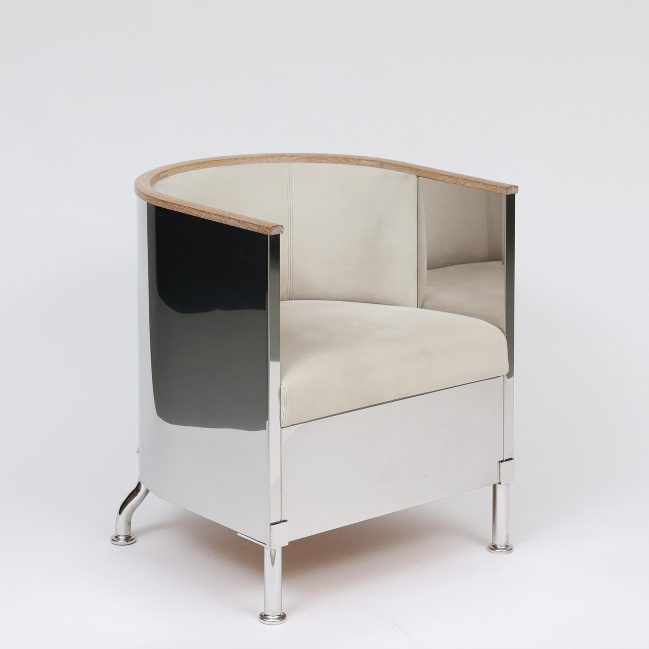 MATS THESELIUS. Fåtölj, Aluminium Chair, 25-årsjubileet, Källemo, 2015 ...