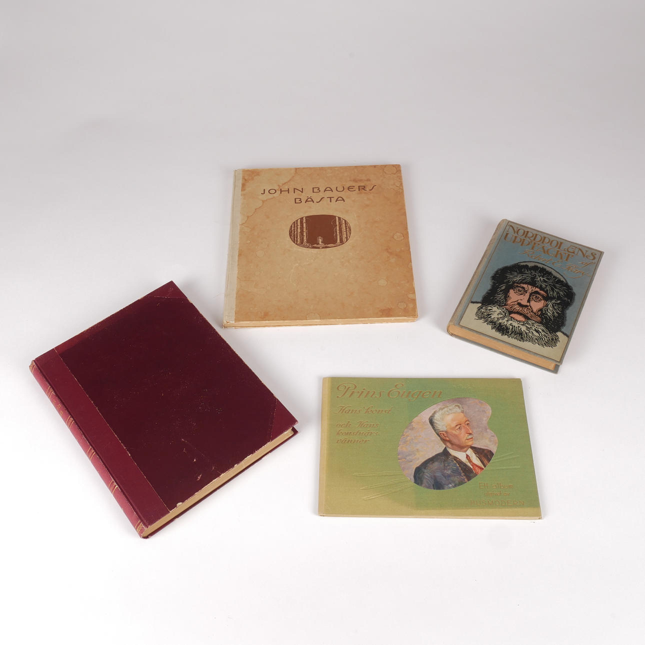 DIV BÖCKER, 4 st, bla John Bauer och Prins Eugen.