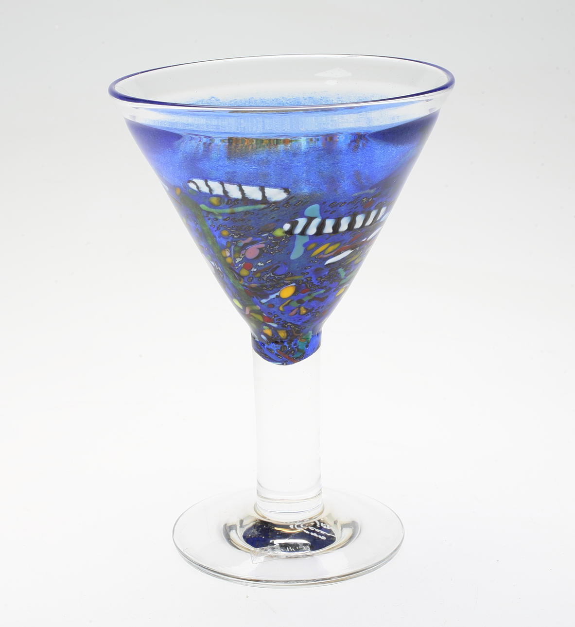 KONSTGLAS, pokal, "Satellite", Bertil Vallien, Artist Collection, Kosta Boda, signerad.