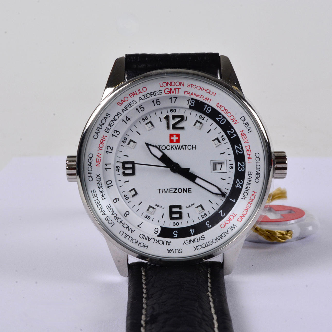 HERRARMBANDSUR, Stockwatch, Schweiz. Klockor & Ur - Armbandsur - Auctionet