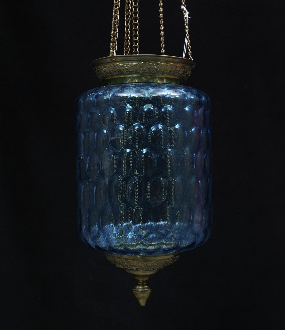 MÅNSKENSAMPEL, omkring 1900, total höjd ca. 70 cm.