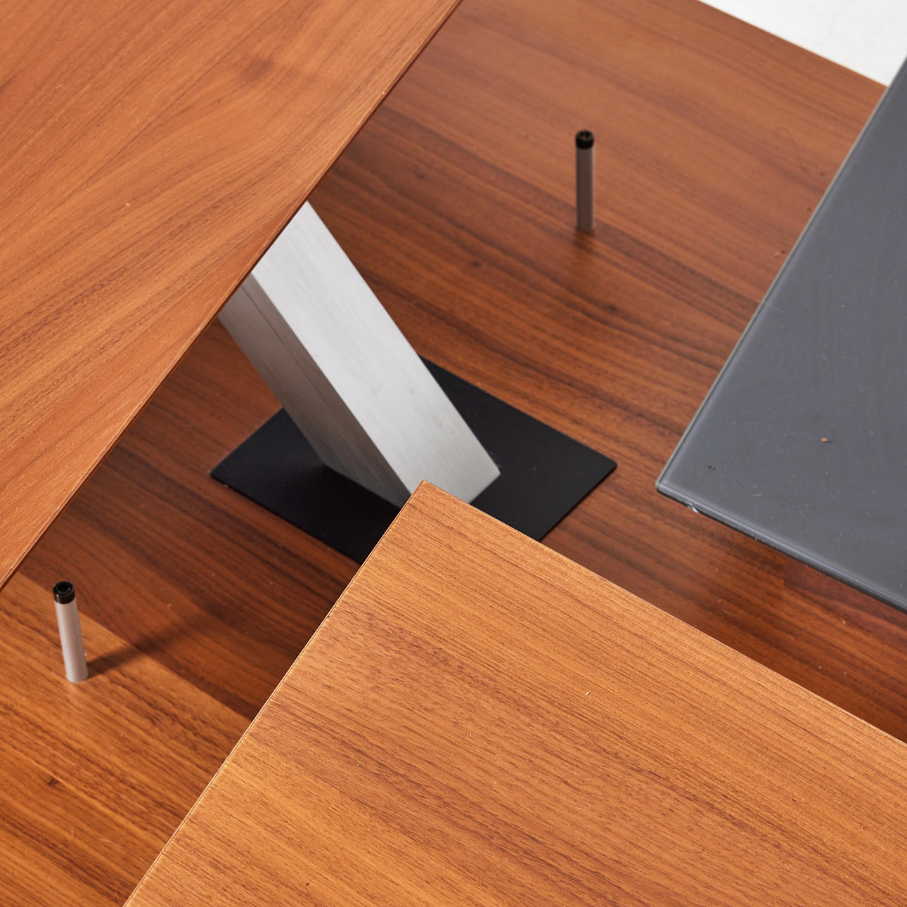 BoConcept BARCELONA モートン・ゲオーセ Contemporary coffee table - BARCELONA - BoConcept - glass / MDF