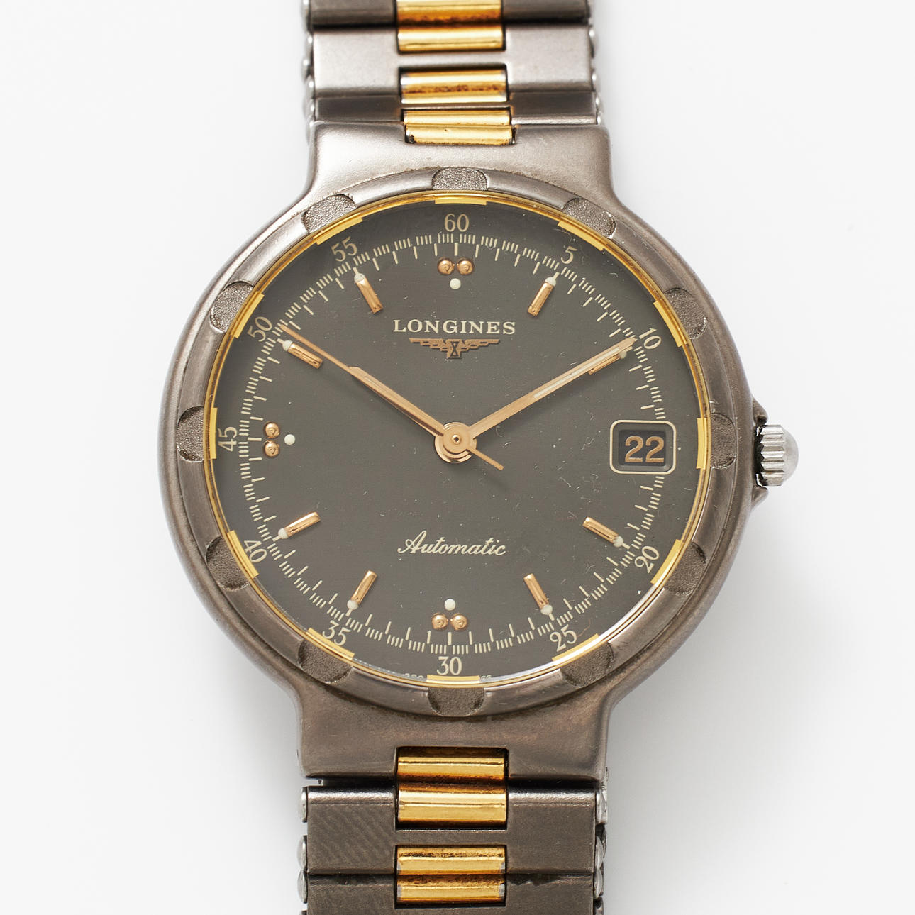 LONGINES, wristwatch, Conquest, “Las Vegas”, titanium, circa 2000.