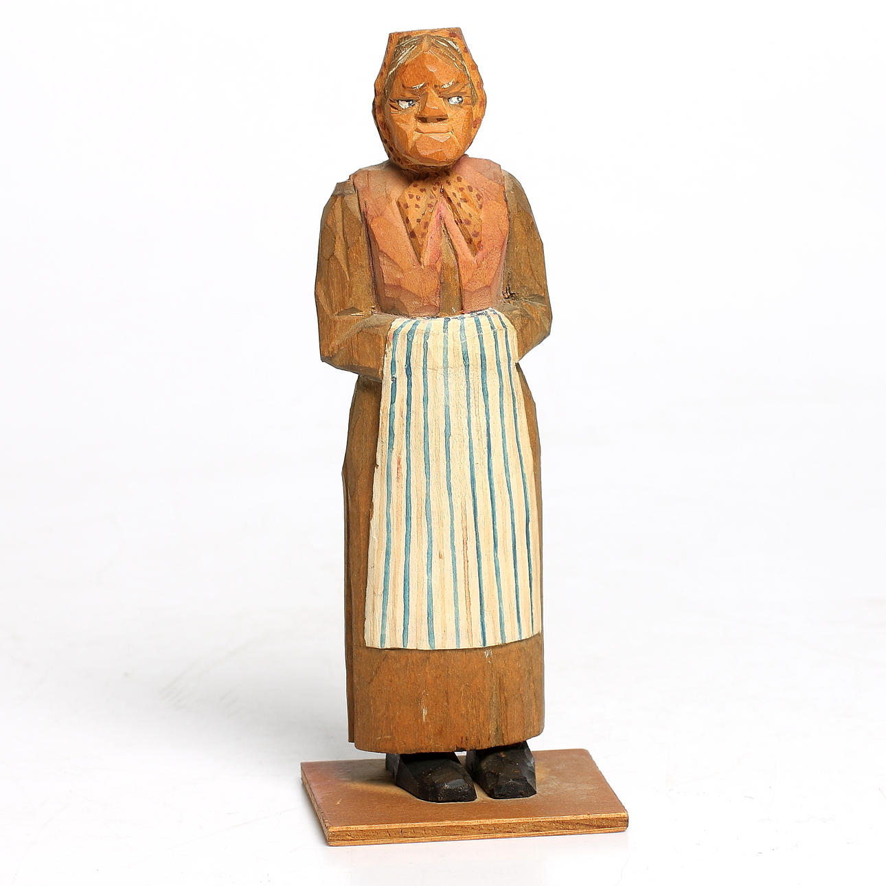 AXEL ERICSON. Skulptur, trä, signerad och daterad 1959.