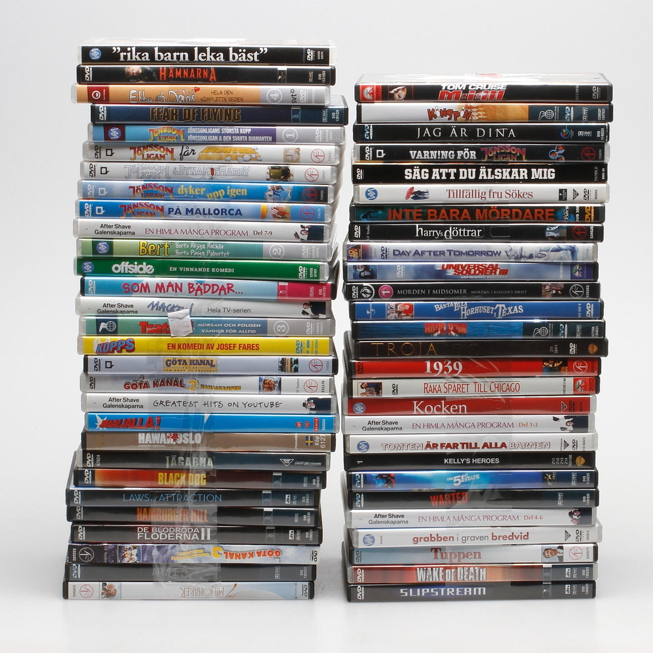 PARTI DVD FILMER, ca 58 delar.