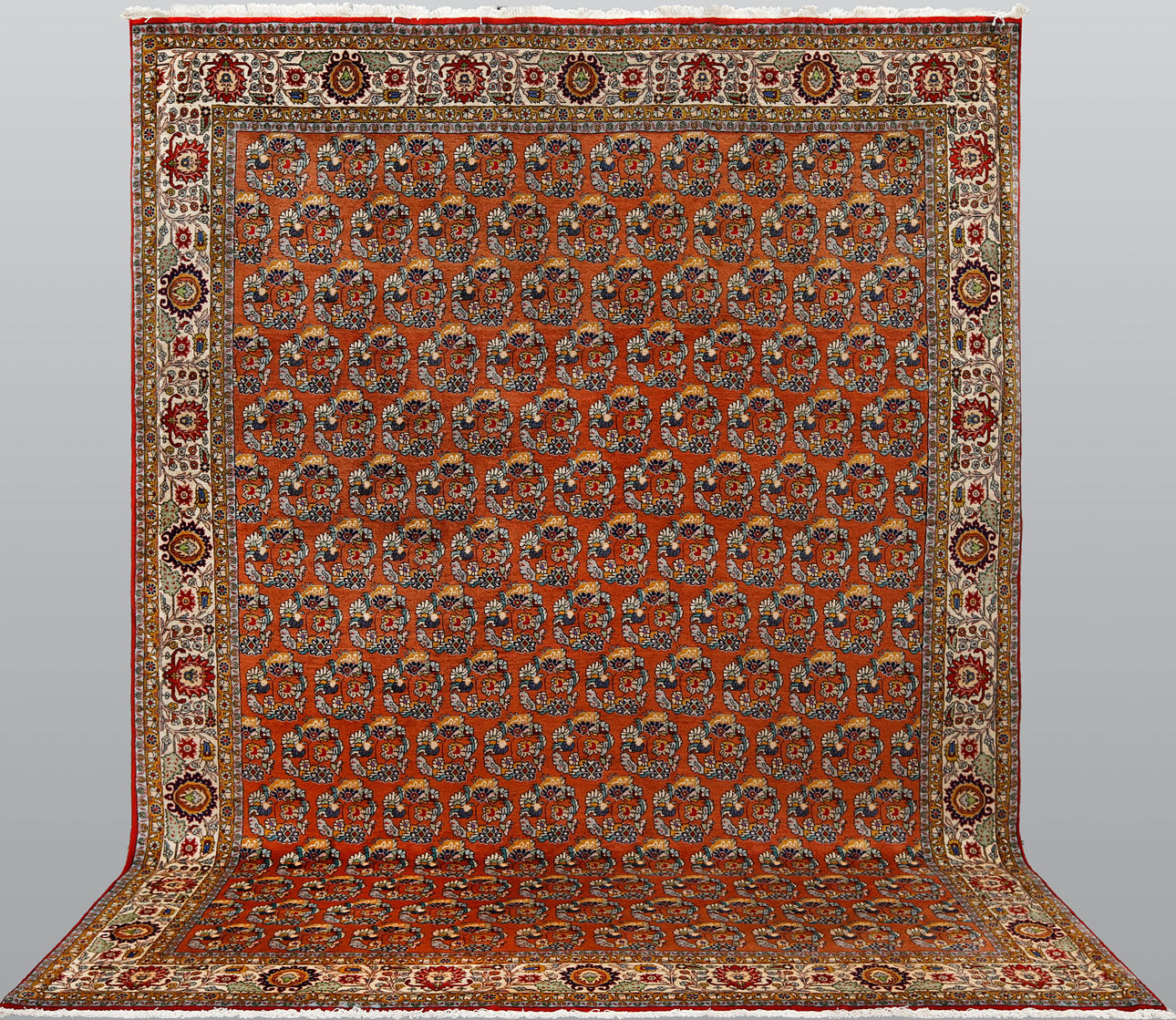 ORIENT CARPET, Bidjar. Approx 337 x 251 cm.