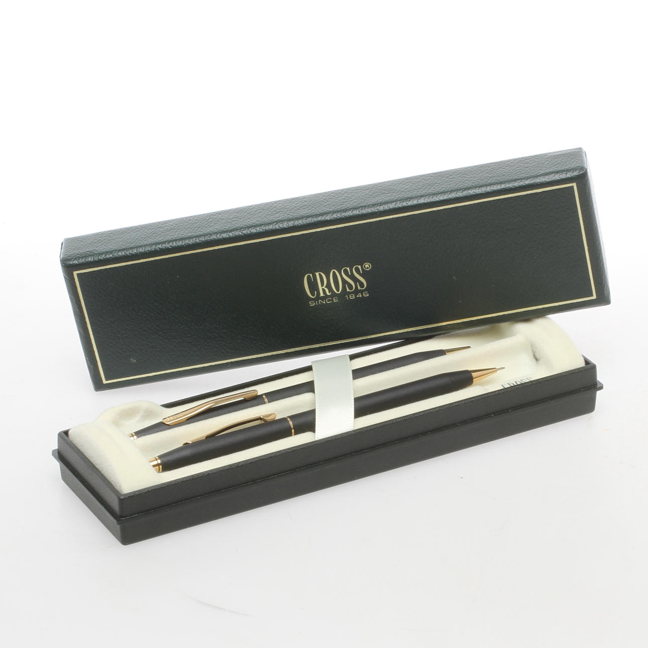 KULSPETSPENNA samt BLYERTSPENNA, Cross, Century Classic Black Set..