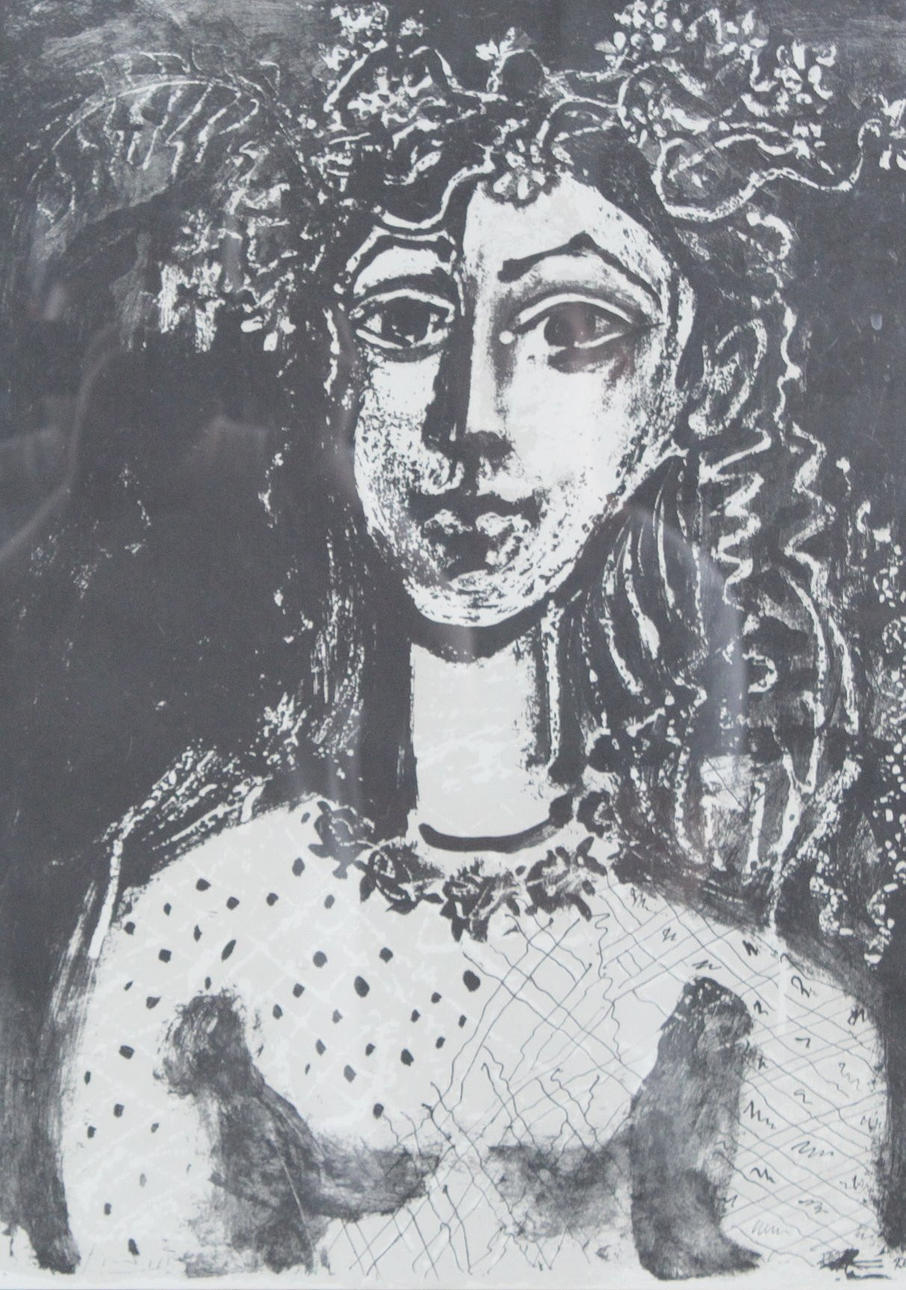 PABLO PICASSO. EFTER. Skriv ut, ”Utan titel”.