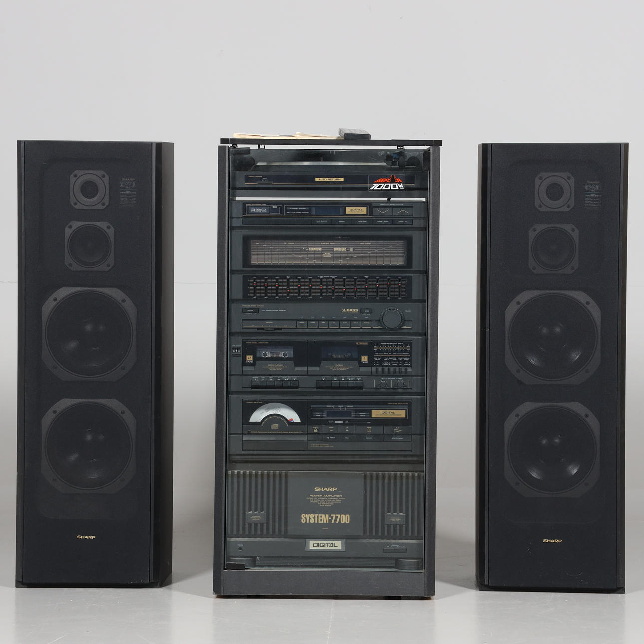 STEREOANLAGE, Sharp.