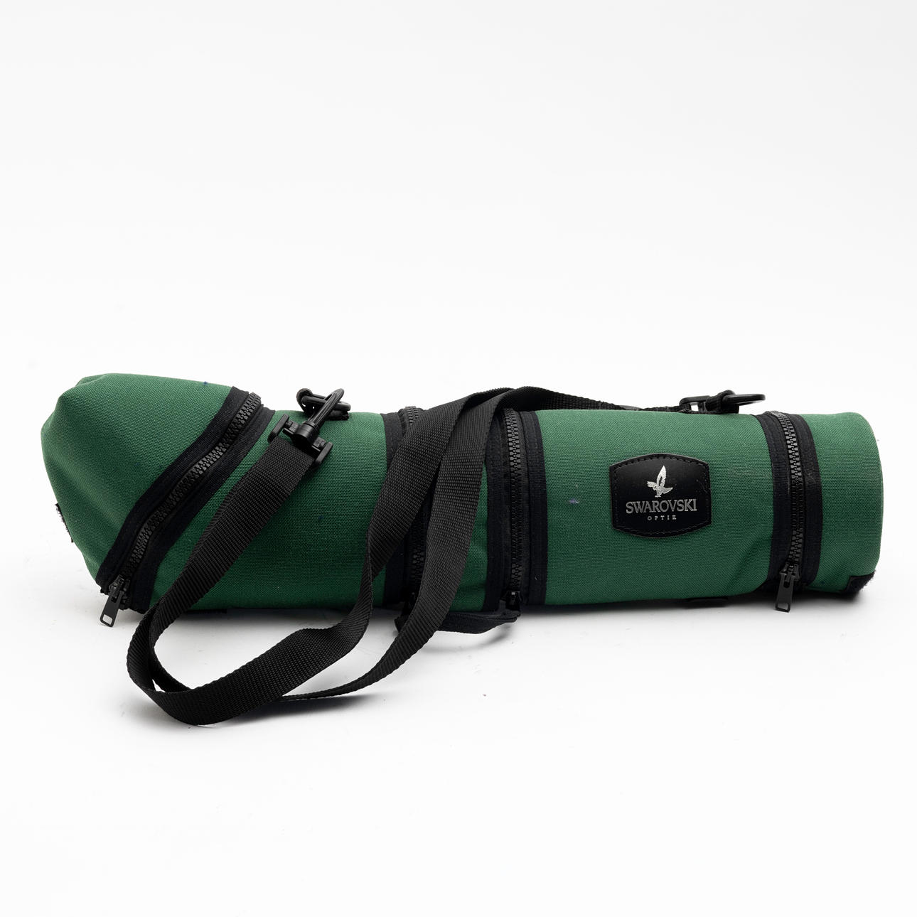 A SWAROVSKI, Habicht AT 80 HD tube binoculars, with bag, 1900