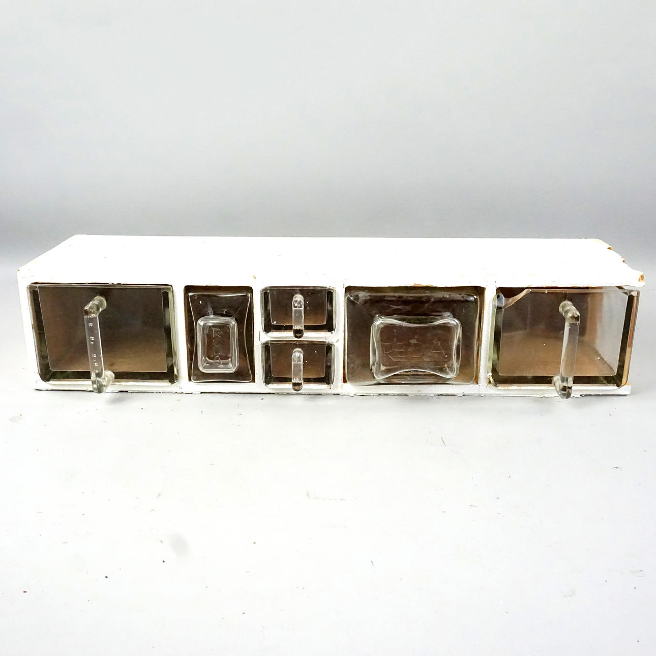 KRYDDHYLLA REDA, 6 st skeppor i glas.