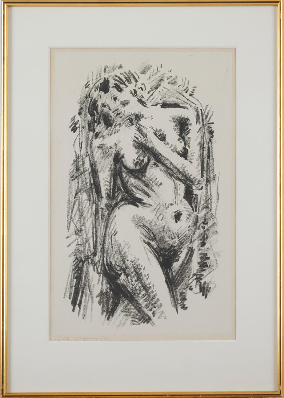 ANDRÉ MASSON. “Bon à tirer”, lithograph, signed, 2/25.