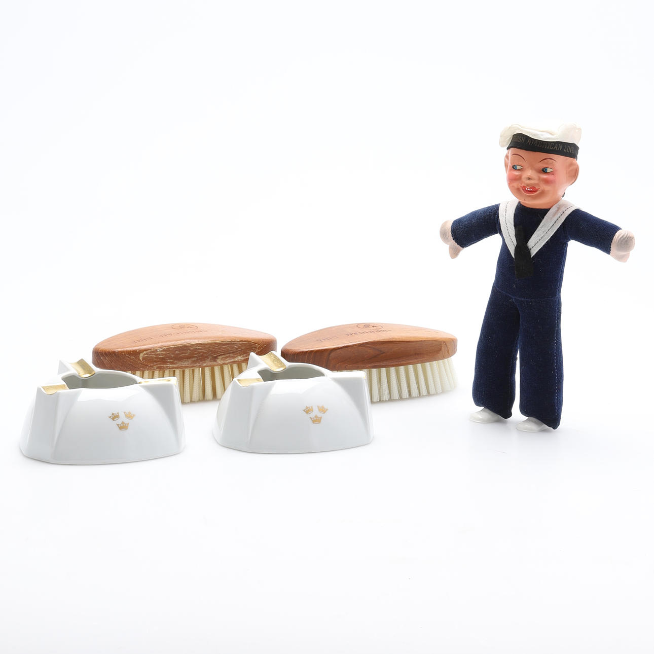 SWEDISH AMERICAN LINE, 5 Stück.