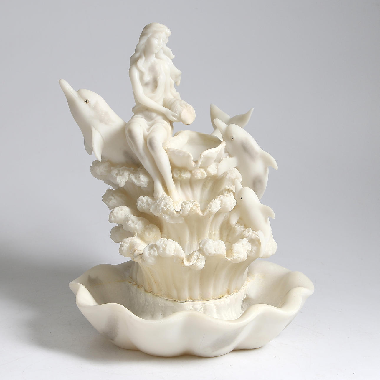 BORDSFONTÄN, alabaster, 2000-tal.