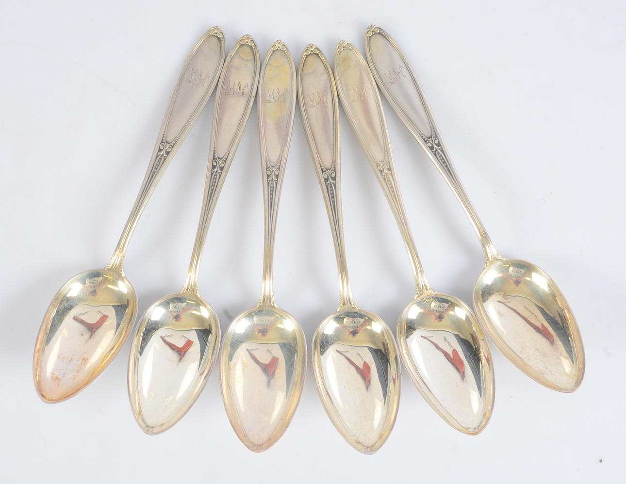 MATSKEDAR, 6-stycken, silver.