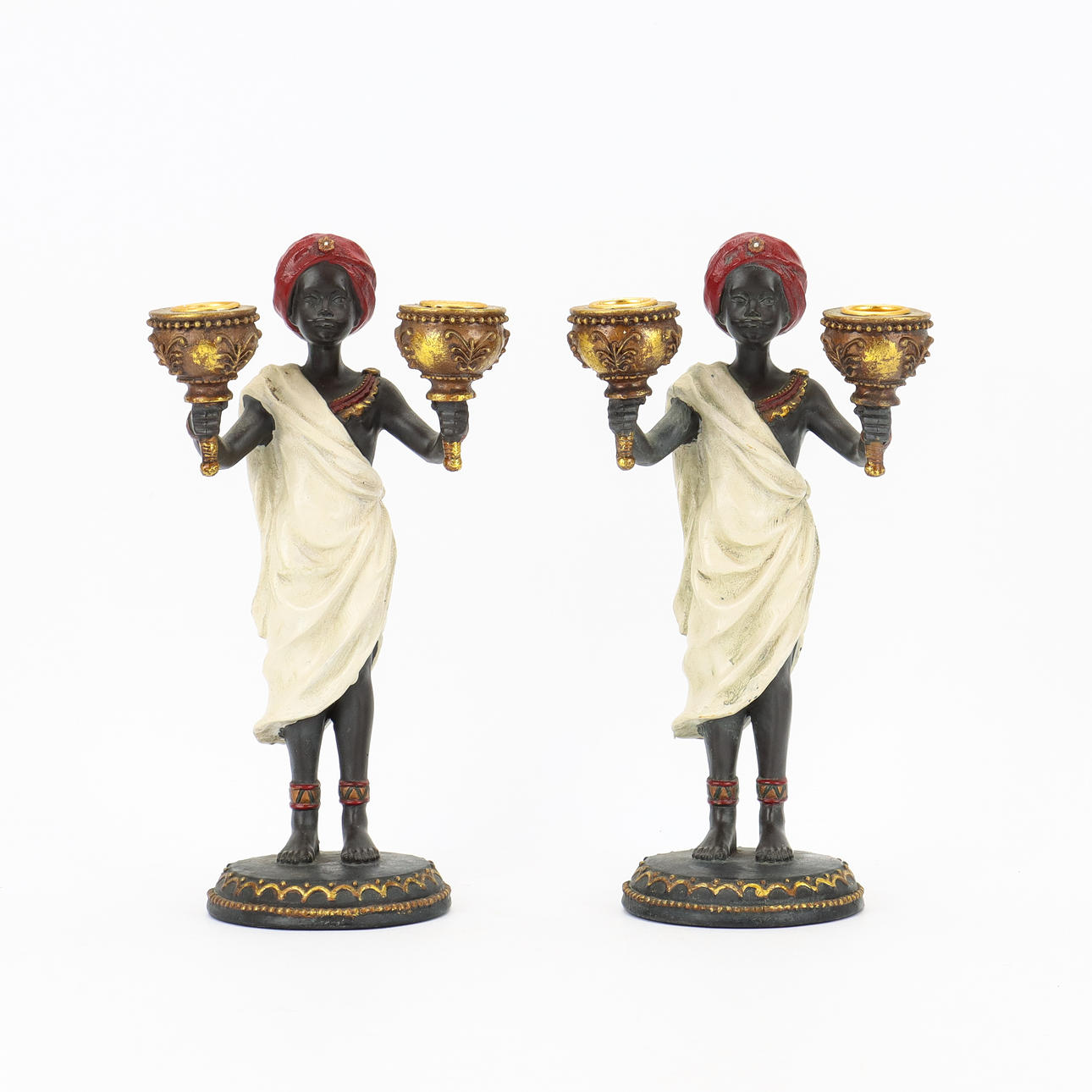 LJUSSTAKAR paret, med morianer.