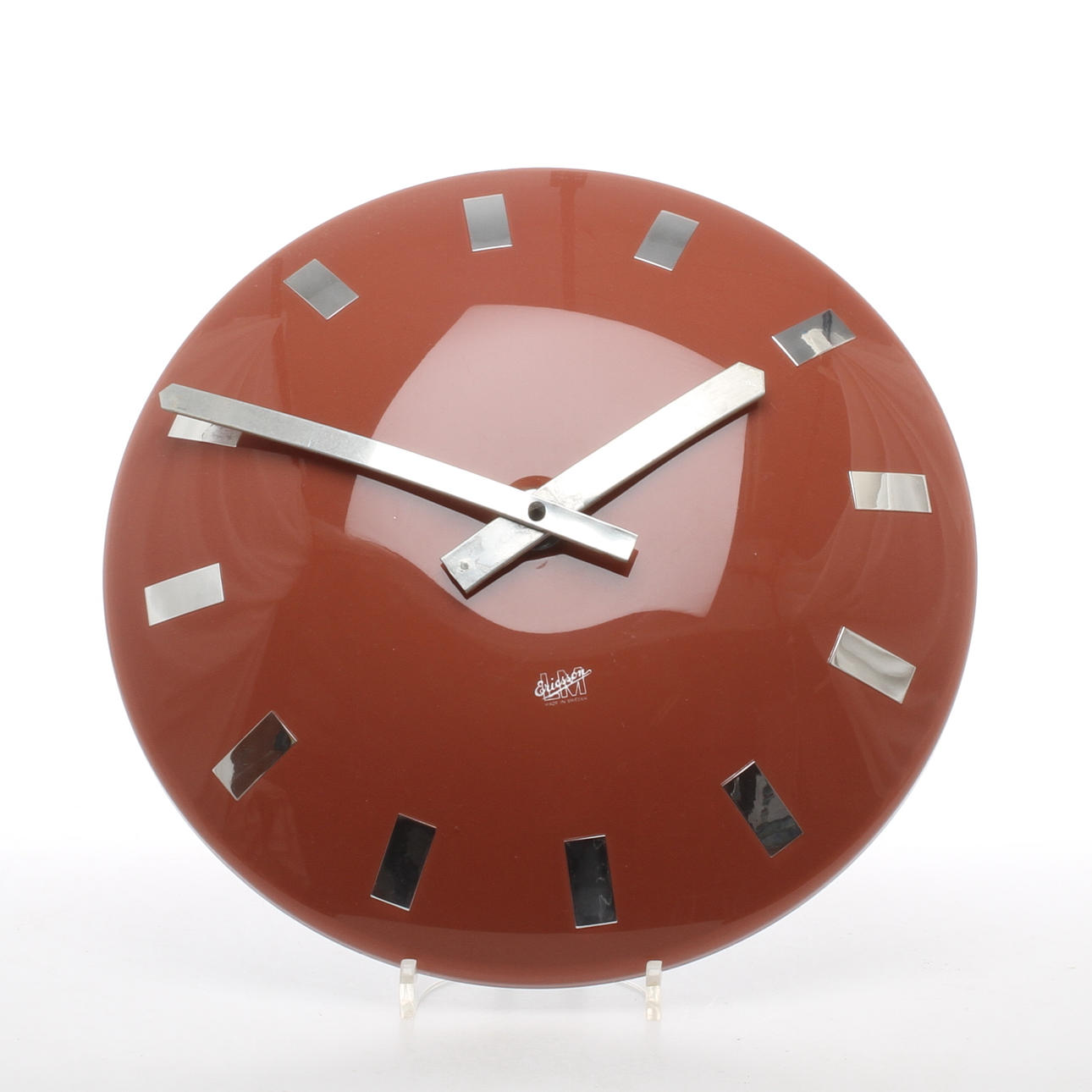 VÄGGKLOCKA, plast, LM Ericsson, 1900-talets andra hälft.